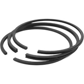 Piston Ring, 3Pcs Engine Piston Ring Set Pneumatic Cylinder Air Pump Accessories Parts Piston Ring Stable 51mm Diameter Piston Ring Replacement for 1.1/1.5KW Motor 0.12/0.17