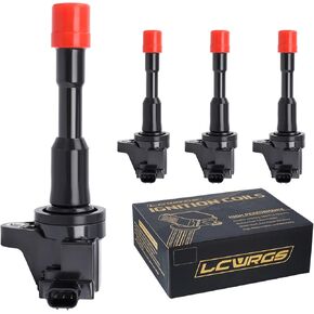 Set of 4 Ignition Coils Fits for 1.3 L4 Honda Civic Hybrid 2003 2004 2005 2006 2007 2008 2009 2010 2011 Coil Packs Replaces# UF374