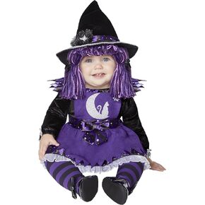 Spirit Halloween Baby Wittle Witch Costume | Witch Cosplay | Dress Costume | Classic Halloween Outfit