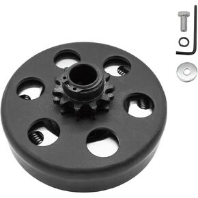 Go Kart Clutch 5/8" Bore 11 Tooth for #35 Chain, Centrifugal Clutch. Perfect for MiniBike, Go Kart, Lawnmower and Fun Kart Engine.Included Bolt and Washer Kit.