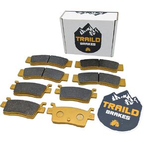 Kawasaki KRX/KRX4 1000 2020-2024 Ceramic Brake Pad Set Front & Rear (OE Size)