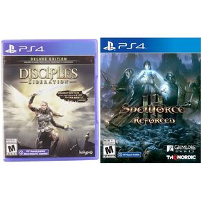 Disciples: Liberation Extended Edition - Deluxe Edition - PlayStation 4 & SpellForce 3 Reforced for Playstation 4 with Free Playstation 5 Upgrade