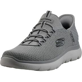 Skechers Men's Slip-ins: Summits - High Range Shoes, Light Grey, 9.5 M