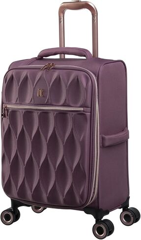it الأمتعة Enliven 22" Softside Carry-On 8 Wheel Semi Expander Spinner، Wistful Mauve in Kuwait