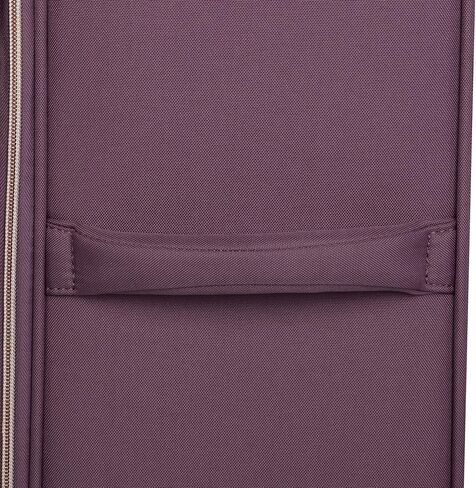 it الأمتعة Enliven 22" Softside Carry-On 8 Wheel Semi Expander Spinner، Wistful Mauve in Kuwait