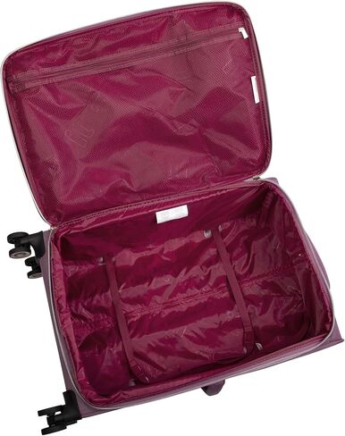 it الأمتعة Enliven 22" Softside Carry-On 8 Wheel Semi Expander Spinner، Wistful Mauve in Kuwait