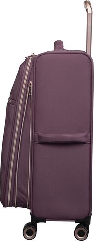 it الأمتعة Enliven 22" Softside Carry-On 8 Wheel Semi Expander Spinner، Wistful Mauve in Kuwait