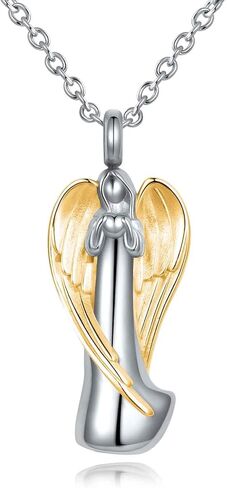 Celtic Knot Cross Cremation Jewelry Urn Necklace for Ashes for Men Women Circle Life Stainless Steel Keepsake Memories Ash Holder in Kuwait