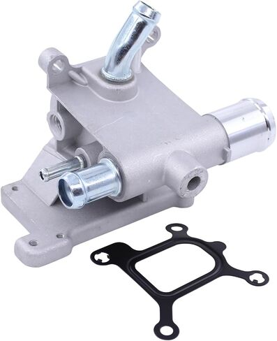 ApplianPar Aluminum Engine Coolant Thermostat Housing Water Outlet for Mazda 3 2.0L 5 2.5L 2012-2015 in Saudi Arabia