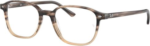 Ray-Ban Rx5393f Leonard Low Bridge Fit Square Prescription Eyeglass Frames in Saudi Arabia