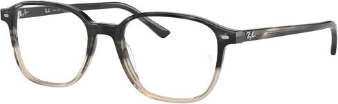 Ray-Ban Rx5393f Leonard Low Bridge Fit Square Prescription Eyeglass Frames in Saudi Arabia