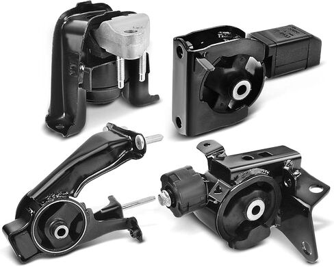 A-Premium 4PCS Engine Motor Mount and Transmission Mount Set Compatible with Toyota Corolla Matrix & Pontiac Vibe 2003-2008 L4 1.8L, Automatic Transmission, Replace# 123050D023, 88973356 in Saudi Arabia