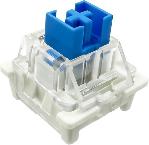 Outemu(Gaote) Blue Switches for MX Mechanical Gaming Keyboard,3-Pin 50gf Clicky/RGB/DIY Replaceable/Dustproof Switches(Blue,108pcs) in Kuwait
