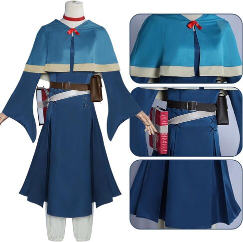 Delicious In Dungeon Cosplay Cosplay Costume Outfit Full Set Halloween Costume in Saudi Arabia