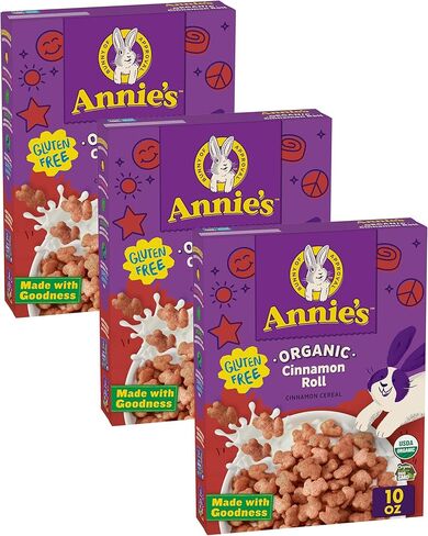 Annie's Organic Cocoa Bunnies Breakfast Cereal, 10 oz (Pack of 4) in Kuwait
