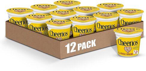 Cheerios Apple Cinnamon , Breakfast Cereal, Gluten Free, Whole Grain Oats, 19 oz (Pack of 7) in Saudi Arabia