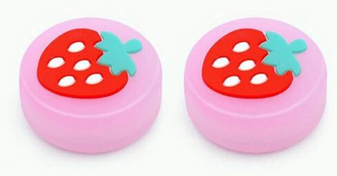 Luminous Thumb Stick Grips Caps Analog Thumb Grips Caps Joystick Covers for Switch Lite for NS Joy-Con Controlle (Leaf-Blue) in Saudi Arabia