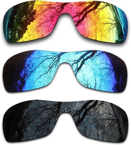 3 Pair Polarized Replacement Lenses for Oakley Antix Pack in Saudi Arabia