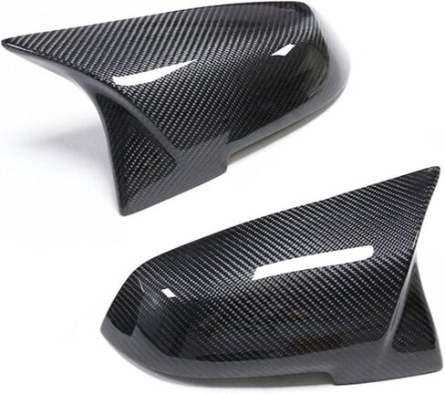 أغطية أغطية مرايا من ألياف الكربون، أغطية أغطية مرآة الرؤية الخلفية من ألياف الكربون لسيارة BMW F20 F22 F23 F30 F31 F32 F33 F36 F87 M2 X1 E84 - استبدال مباشر in Kuwait