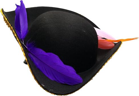 Pirate Hat Captain Hat Pirate Costume Men Pirate Accessories 2 Pack in Saudi Arabia