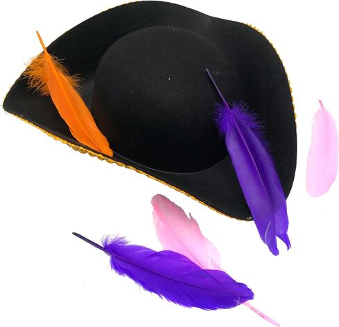 Pirate Hat Captain Hat Pirate Costume Men Pirate Accessories 2 Pack in Saudi Arabia