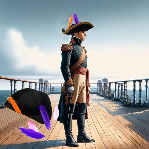 Pirate Hat Captain Hat Pirate Costume Men Pirate Accessories 2 Pack in Saudi Arabia