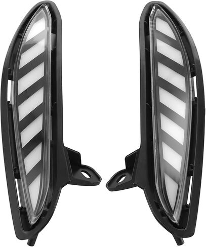 MotorFansClub Daytime Running Light Fit for Venza 2021 2022 3 Color White/Blue/Amber for Turn Signal Light DRL Driving Lamp in Saudi Arabia