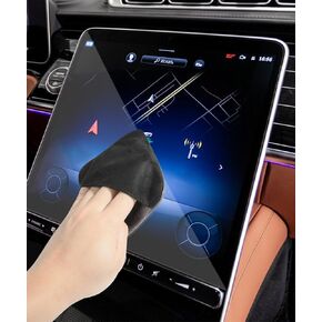 منظف ​​شاشة السيارة، قطعة قماش لتنظيف الشاشة من الألياف الدقيقة، ملحقات السيارة، منظف شاشة اللمس للسيارة، مناديل قماشية لتنظيف الشاشة من أجل تسلا، لوحة عدادات السيارة، شاشة السيارة، الأجهزة الإلكترونية in Kuwait