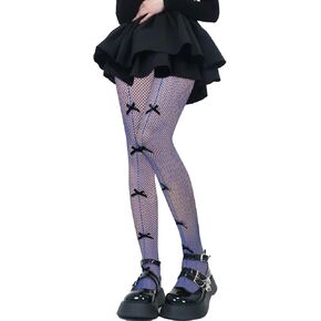 Benefeet Sox Fishnet Tights for Women High Waist Fishnet Stockings Sexy Mesh Tights with Seam Pantyhose Valentine Gifts
