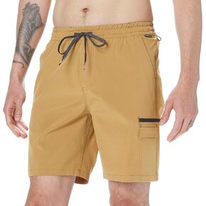 Quiksilver Men's Taxer Cargo Amphibian 18 Hybrid Short