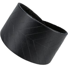 Urban Jewelry Leaf Shape Genuine Leather Cuff Men's Bracelet (adjustable 7.9 inches, Width 1.7 inches)