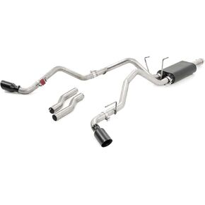 Rough Country Dual Cat-Back Exhaust for 09-18 Ram 1500 V8 | 4.7L/5.7L - 96009