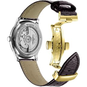 حزام ساعة من جلد التمساح للنساء والرجال، أربطة سريعة الإصدار، أساور معصم كلاسيكية عتيقة، حزام تمساح بديل لـ 18 مم 19 مم 20 مم 21 مم 22 مم in Kuwait