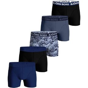 Björn Borg | Bjorn Borg Cotton Stretch Boxer 5P, Boxer Briefs for Men, Multi-Packs Available