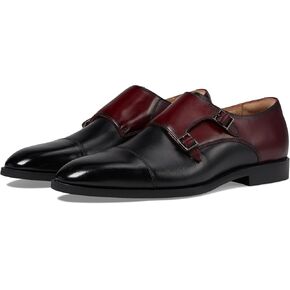 STACY ADAMS Men's Raythorne Cap Toe Double Monk Strap Loafer