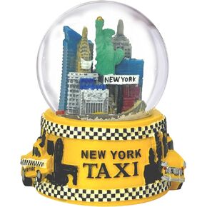 NYC Taxi Snow Globe [3.5 Inches] Souvenir