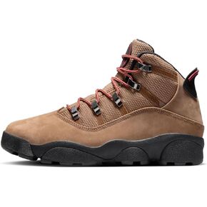 NIKE Men's Jordan Winterized 6 Rings Rocky Tan/Black-Varsity Red (FV3826 202)