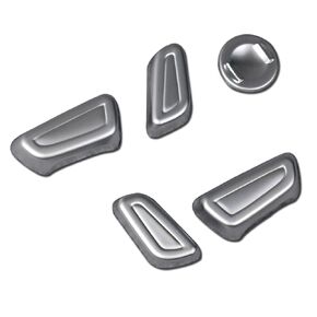 Beautost Fit for Toyota 2020 2021 2022 2023 2024 Highlander Door Seat Button Adjust Switch Cover Trim Matte