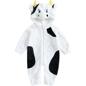 BemeyourBBs Baby Halloween Costume Unisex Baby Boy Girl Animal Costumes Long Sleeve Romper Jumpsuits Cosplay Party Outfits