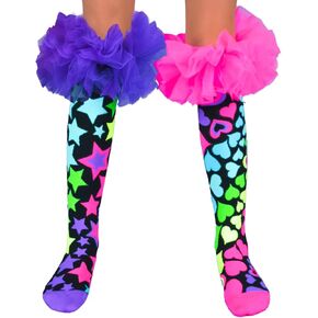 Magic Frills Socks, Super Cute Knee-High Socks With Super Colourful Fluffy Magic Frills!