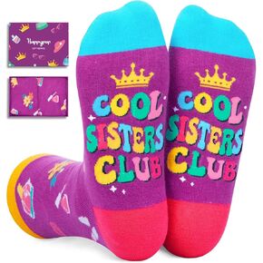 HAPPYPOP Gifts For Sisters From Sisters - Little Big Sister Gift, Cool Gifts For Sisters, Sister Gifts For Women, Mothers Day Gift For Sister
