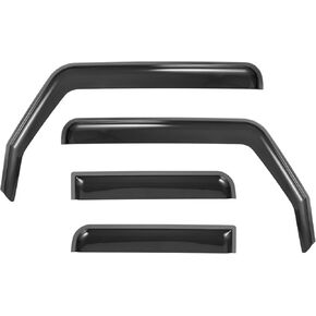 in-Channel Window Deflectors Window Visors Rain Guards for Jeep Wrangler JL Sports Sahara Freedom Rubicon Unlimited Gladiator JT 2018-2023 Sun Visors Wind Deflectors Accessories(4pcs)