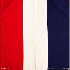 Flag of France Handkerchief Headwrap Bandana