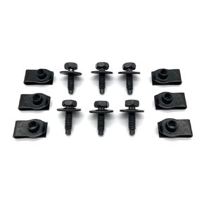 Region Offroad Radiator Mounting Bolts and U-Nuts Compatible with Jeep Wrangler YJ TJ 1987-2006, RO-0204