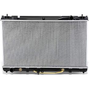 DNA Motoring OEM-RA-2435 Aluminum Radiator Compatible with 02-03 ES300/02-08 Solara V6 AT,28-11/16" W X 15-9/16" H X 1" D,1-5/16" Inlet / 1-5/16" Outlet