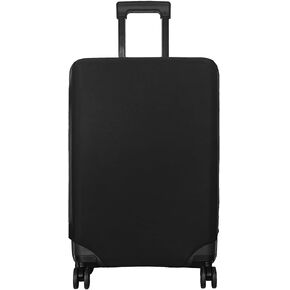 Luggage Covers For Suitcase TSA Approved, Washable Anti-Scratch Luggage Protector Suitcase Cover Fits 18-32 Inch Carry Away Travel Luggage (Black, L(27-30 inch luggage))
