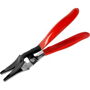 Automobile Hose Remover Pliers, Auto Fuel and Vacuum Line Tube Hose Remover, Separator Pliers Pipe Repairing Tool，Essential Mechanic Tools with Hose Clamp Pliers