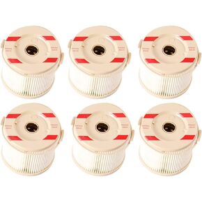 6PCS 2010PM-OR 30 Microns Fuel Filter Element Replacement for 500FH 500FG Marine 500 Series Turbine 500FG30 2010PM-OR 500FG1230 500FG2430 75500FGX30