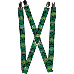 Buckle-Down Men's Suspenders-Classic Teenage Mutant Ninja Turtle 1