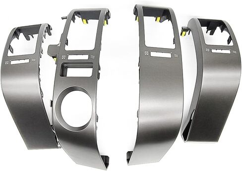 Air Vent Panel Trim 2Pcs Fit for Toyota Prius 1.5L 2004-2009 Middle Air Outlet Frame Cover AC Air Vent Panel Replace 55670-47060 55680-47020 Left and Right in Kuwait